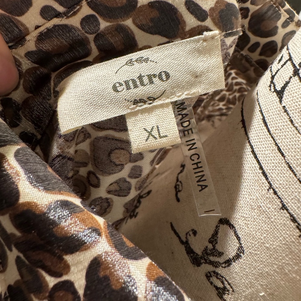 Entro Button Down Blouse - image 4